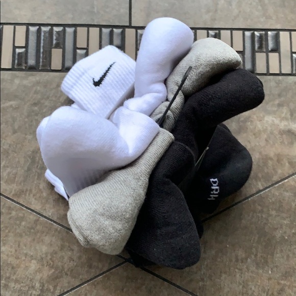 NIKE EVERYDAY COTTON CUSHIONED CREW SOCKS MEN’S - Picture 14 of 14